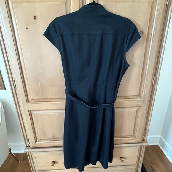 Blue denim button down dress - Picture 2 of 7